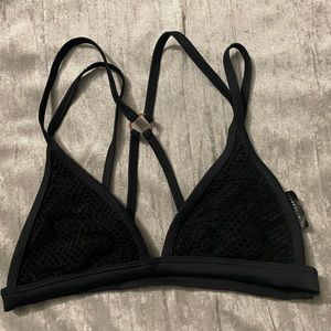 Black bra/top